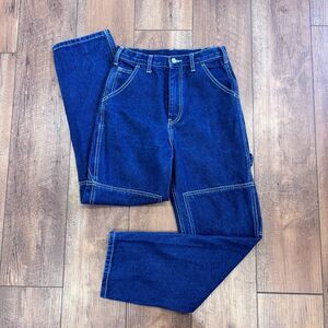 Brandy Melville J. Galt Jeans Dark-Wash High-Waisted Ariana Painter Carpenter M